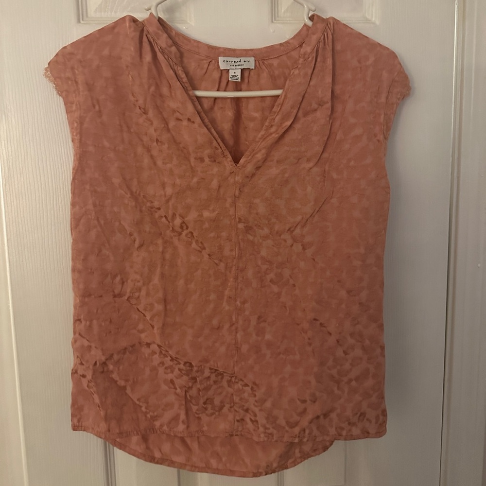 Women’s leopard print blouse